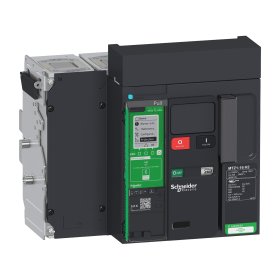 Disjoncteur MasterPacT MTZ1 1250A H3 4P 66KA MicroLogic 2.0X motorisé 230VCA Débrochable sans châssis