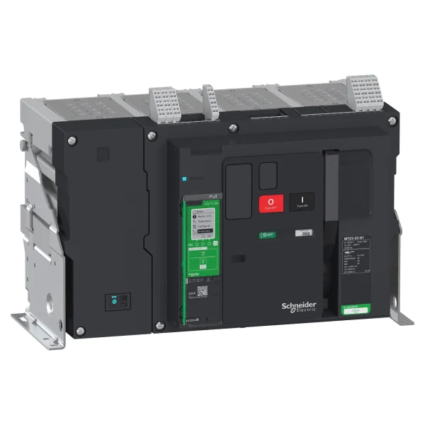 Disjoncteur MasterPacT MTZ2 1000A 10H2 4P 1000A 100KA MicroLogic 7.0X MX230V motorisé 24VCC RAC AV/AV