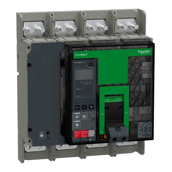 Disjoncteur ComPacT NS1250H 3P 70KA 1250A MicroLogic 6.0 MANU RAC AV/AV