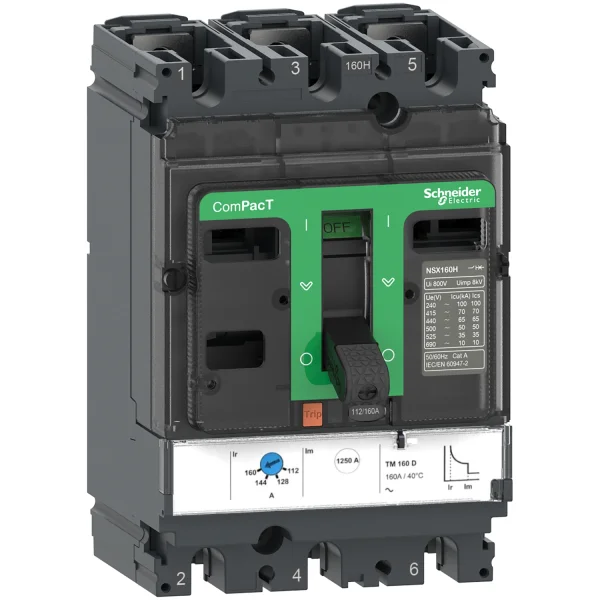 C10B32D040* SCHNEIDER Disjoncteur NSX100B 3P3D 40A Micrologic 2.2 LV429072 25KA
