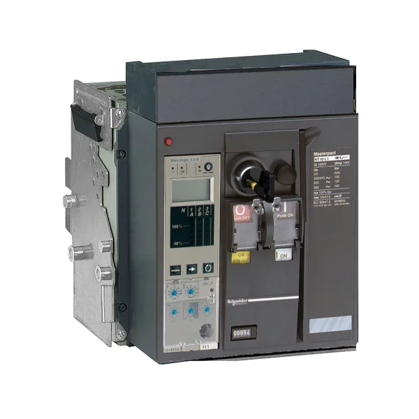 Disjoncteur MasterPacT NT 1600A 16H1 3P 42KA MicroLogic 5.0P MOT 230CA Débrochable sans châssis