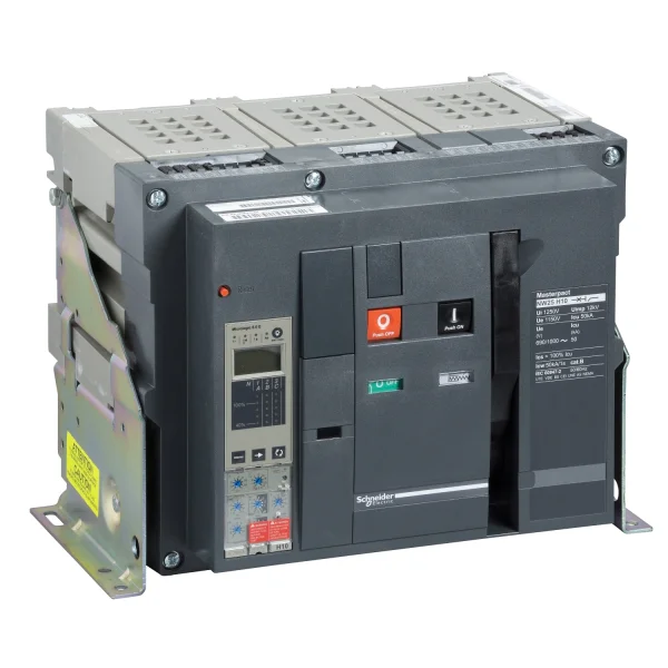 Disjoncteur MasterPacT NW 2500A 25H1 3P 66KA MicroLogic 2.0 MX230V MANU Débrochable sans châssis